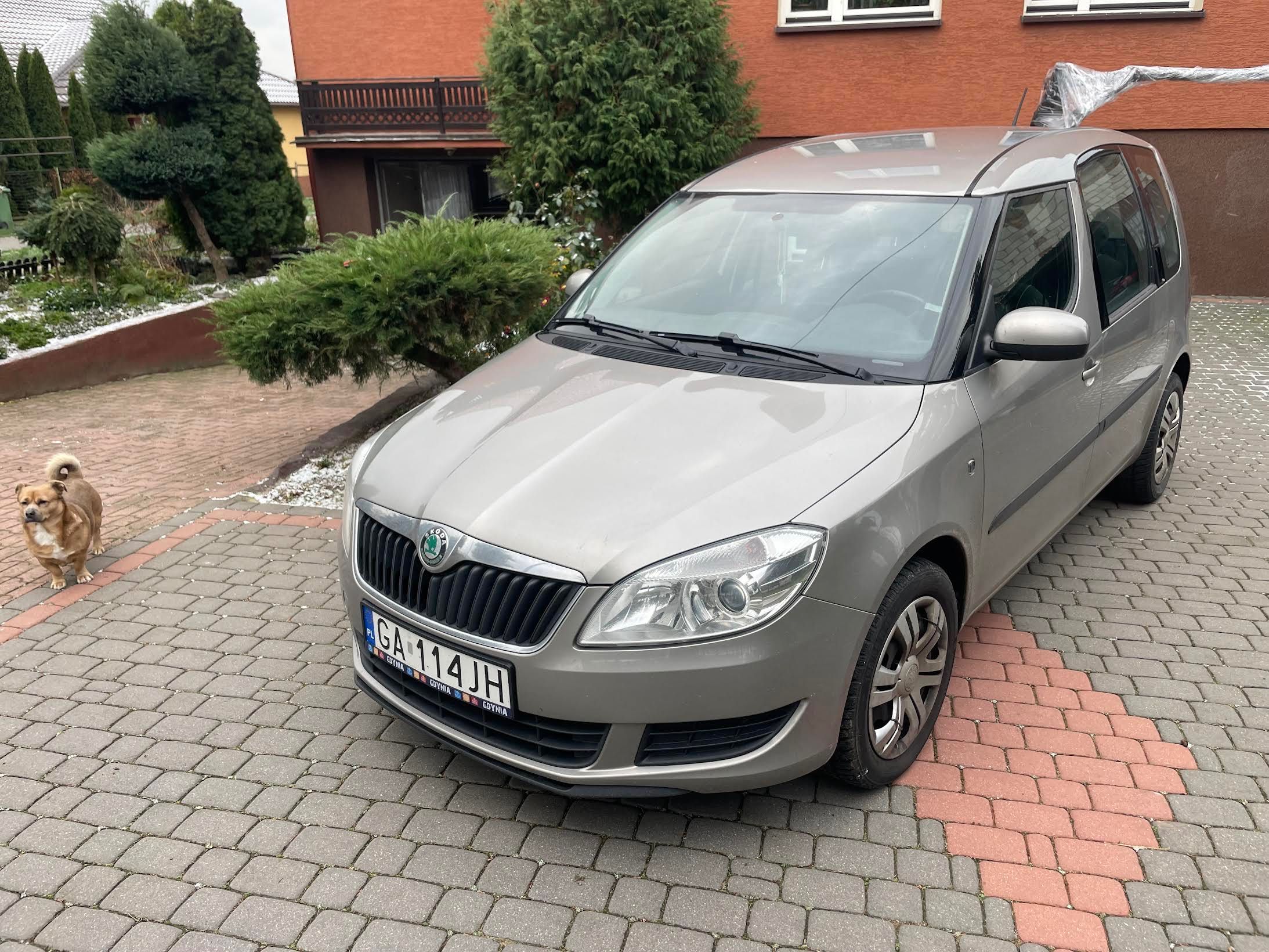 Skoda Roomster 2011 rok produkcji 1.4 16v MPI z LPG