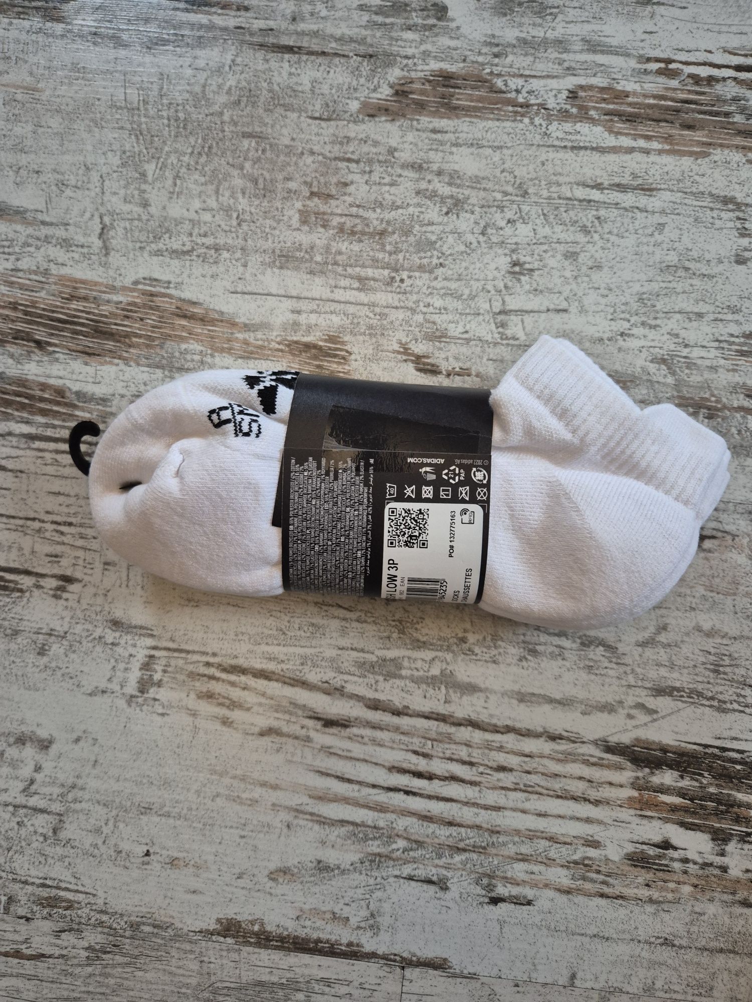 Adidas Skarpety Sportowe AEROREADY Białe HT3449 R. 37 - 39 S