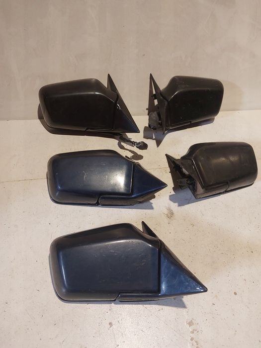 BMW e 32 e32 lusterko prawe lewe czarne niebieskie