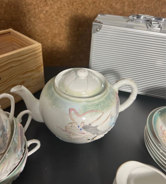 Limoge Porcelana Conjunto Chá