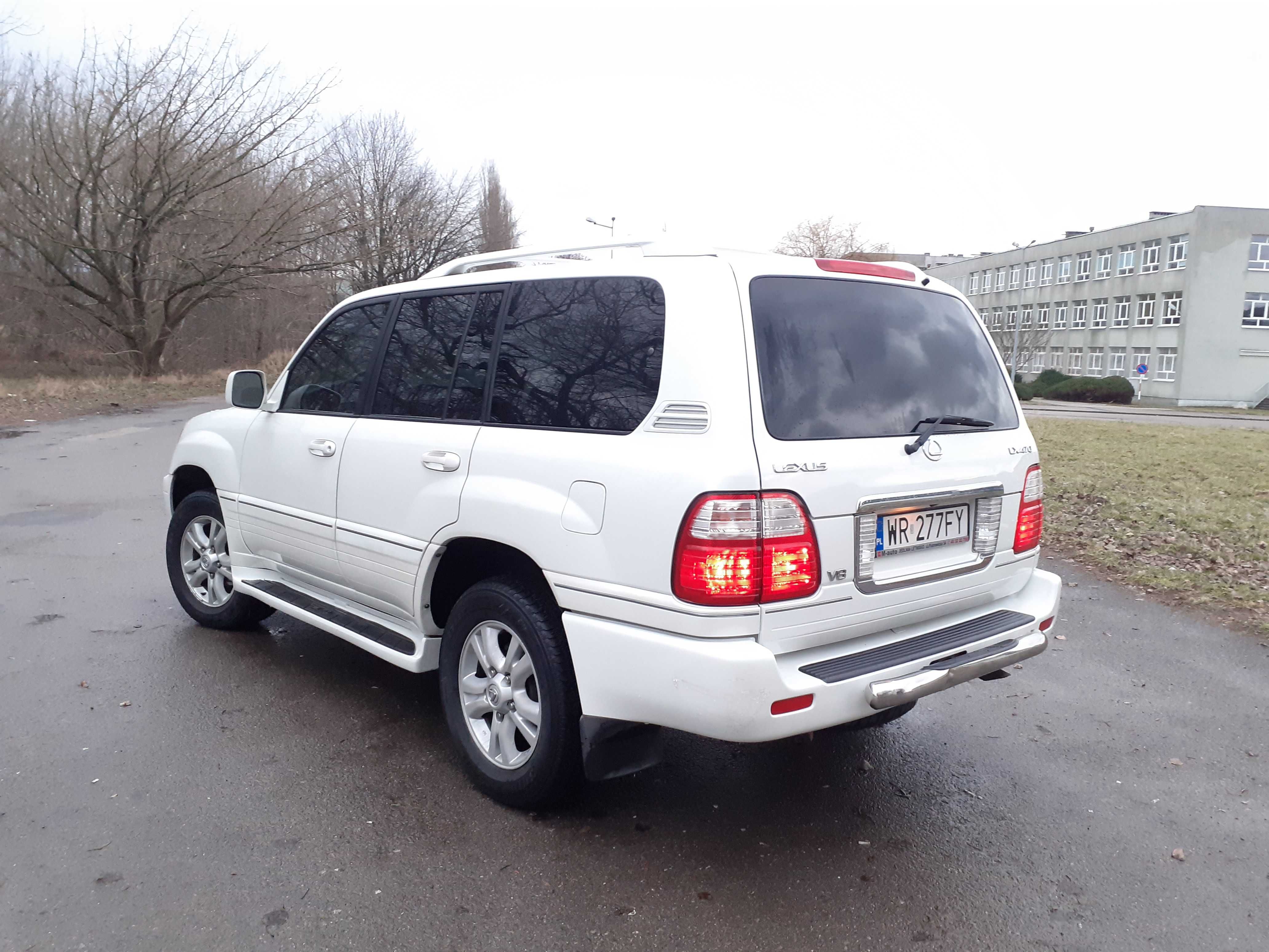 Lexus  LX 470 Biała Perła