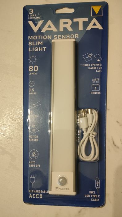 Lampka meblowa Varta 17624. Nowa.