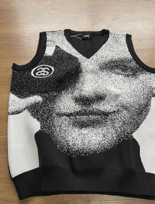 Colete sem mangas stussy