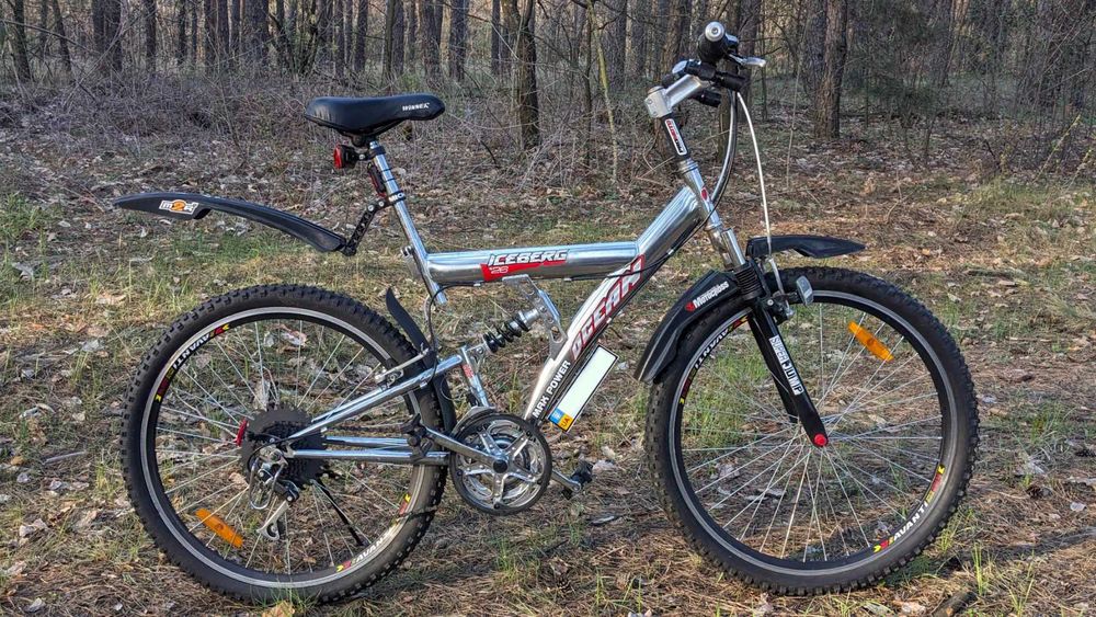 Велосипед гірський Ocean Iceberg, двухпідвіс 21 швидкість