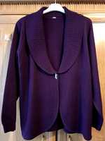 Sweter fioletowy w rozmiarze XXXL