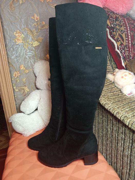 Ботфорты зимние, сапоги зимние