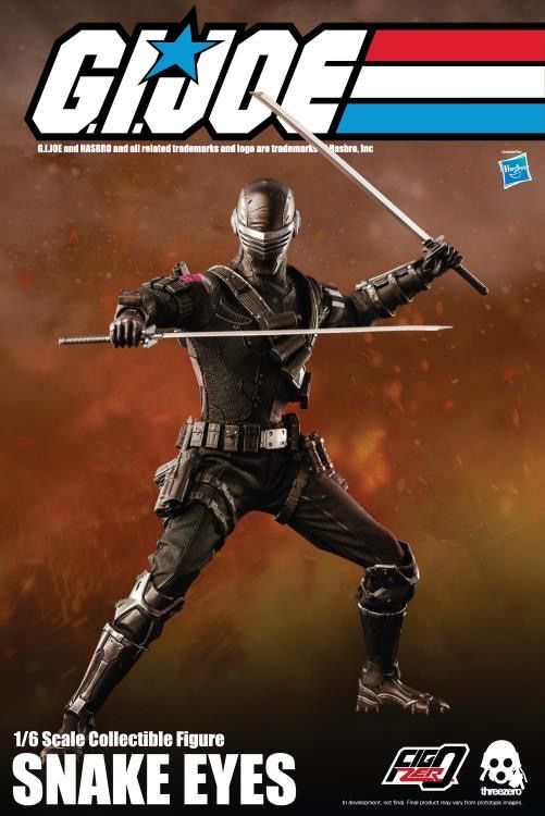 Фигурка 1/6 G.I. Joe ThreeZero Snake Eyes тип Hot Toys