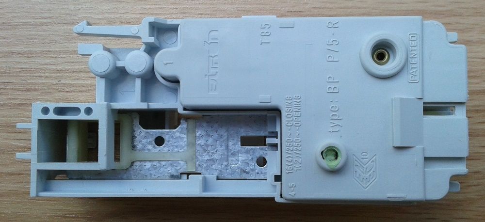 Rygiel Blokada Elektrozamek Drzwi Pralki Bosch, Siemens, LG