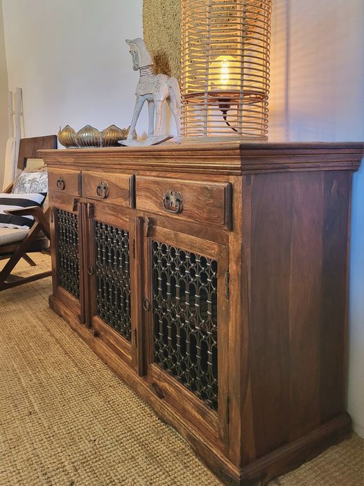 aparador, consola, armario, movel tv, indiano, oriental, rustico