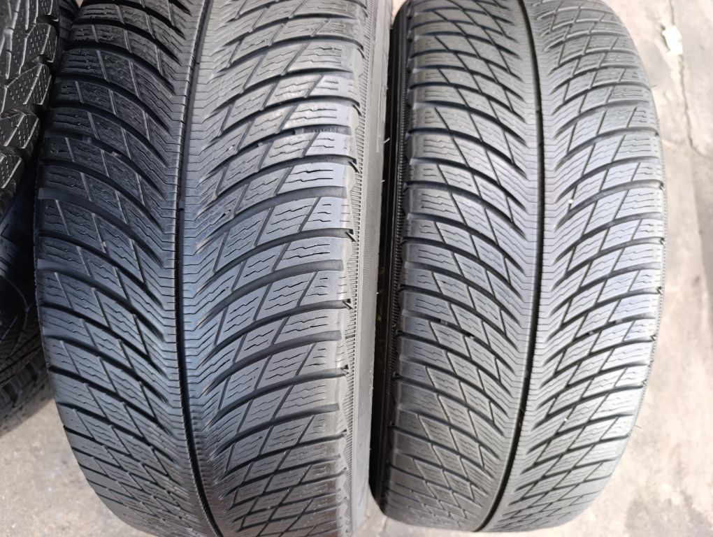 Opony zimowe Michelin alpin 5 SUV para z Niemiec 2021r 2 x 7,5 mm