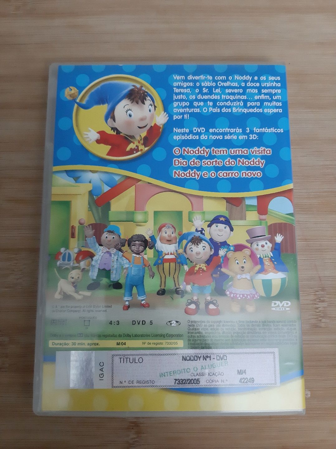 DVD brinca e aprende com o NODDY