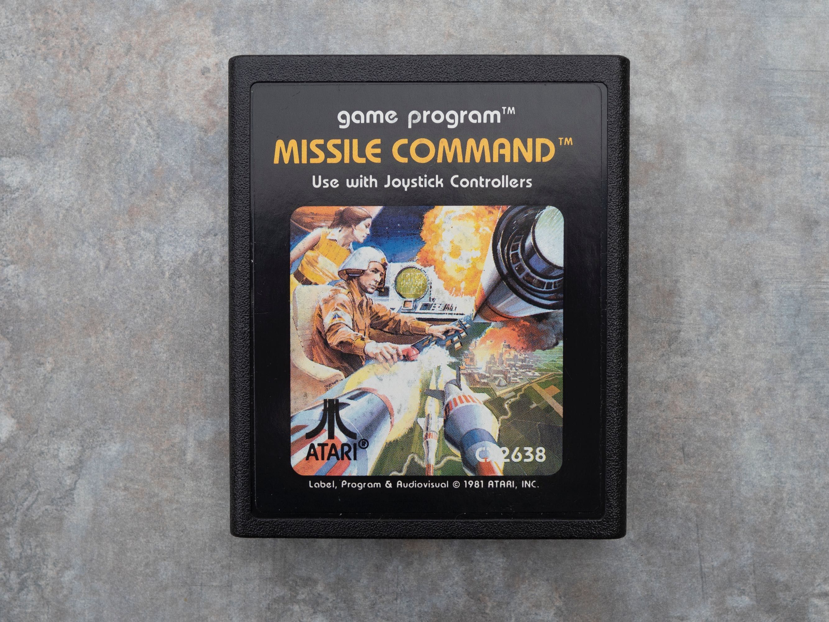 Atari 2600 gra Míssile Command