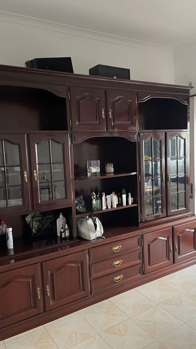 Estante mogno 2 partes