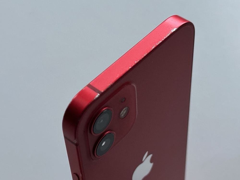 iPhone 12 Red 90% bat. BDB STAN w pełni oryginalny z zestawem RZESZÓW