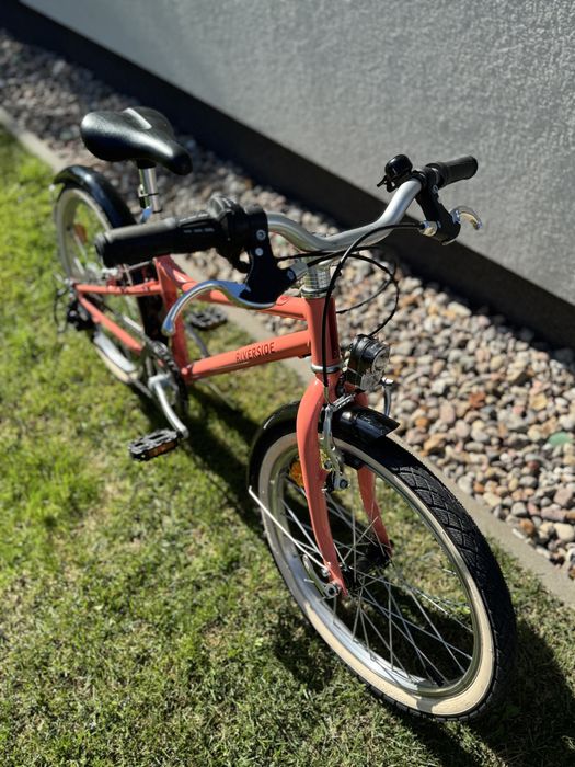 Rower trekkingowy dziecięcy Btwin Riverside 500 20” kolor koralowy