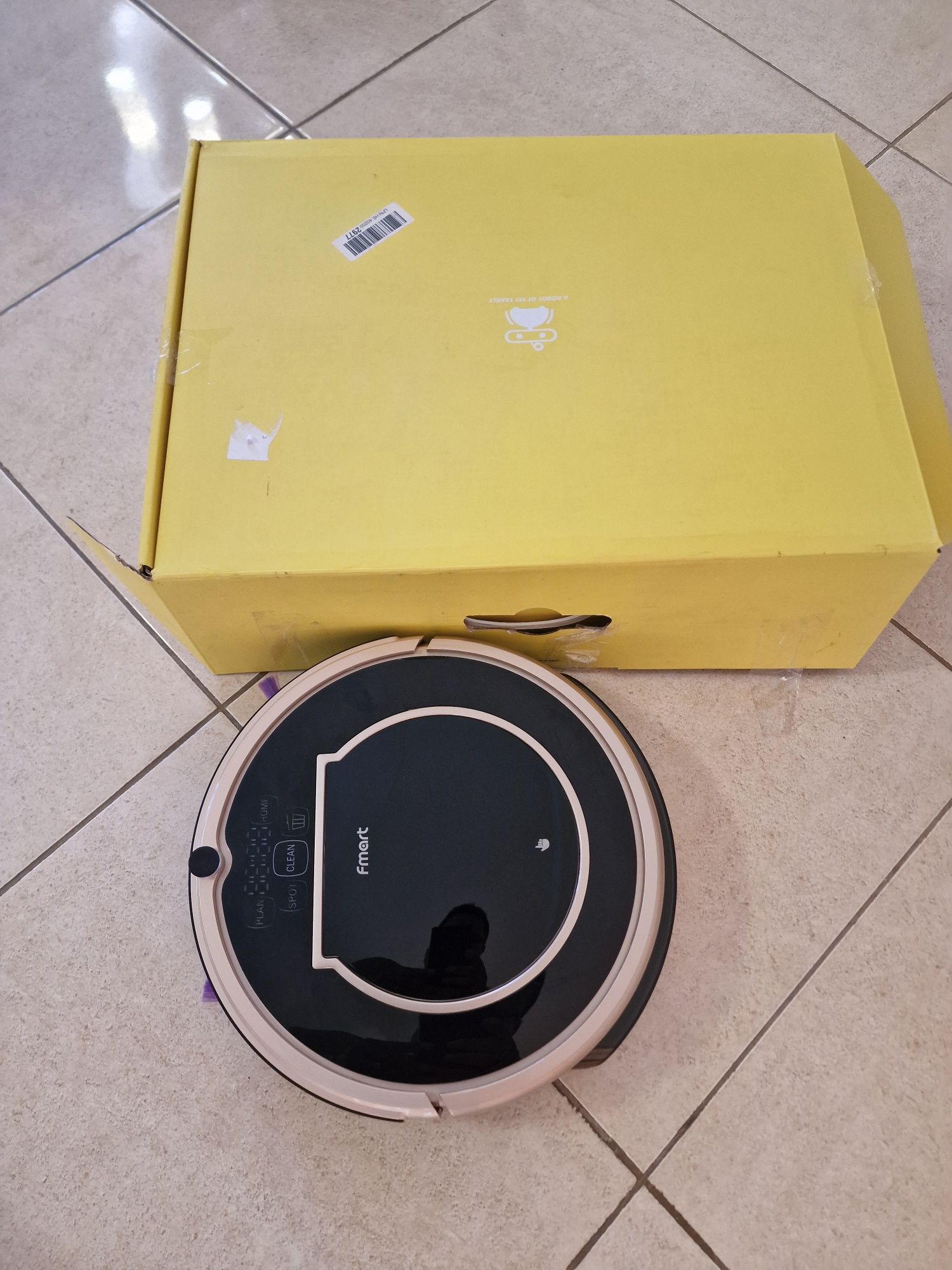 Aspirador robot.