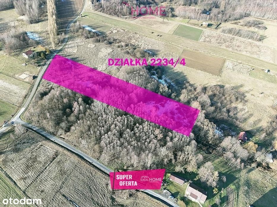 Działka na sprzedaż 94a - Nowy Borek