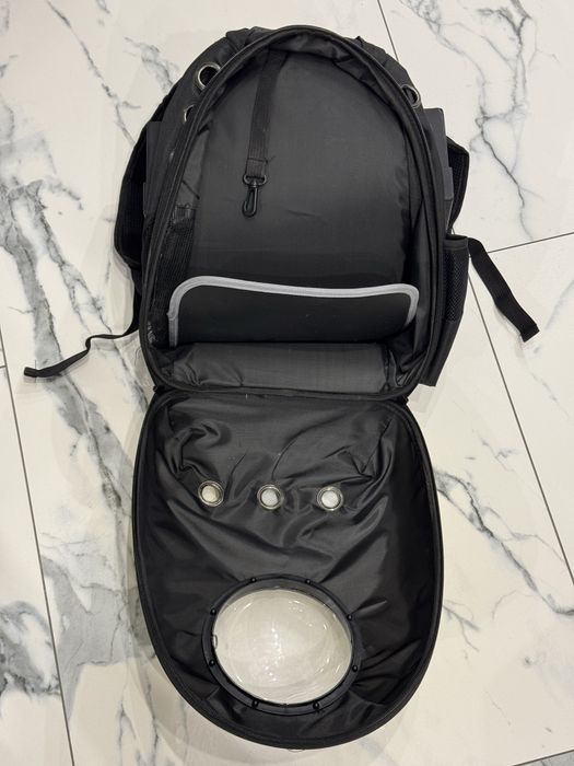 Рюкзак-переноска для кота CosmoPet жовтий