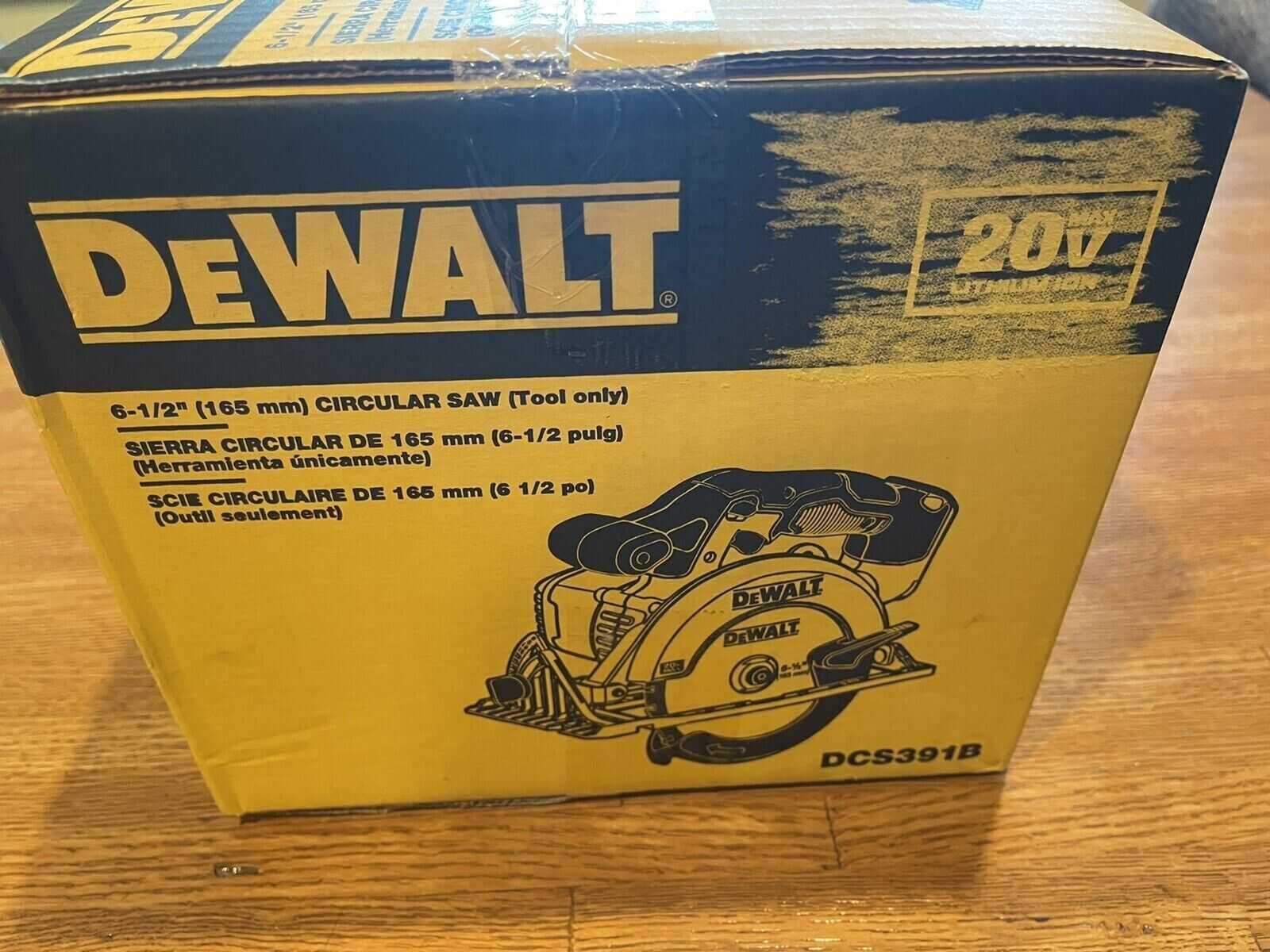 Аккумуляторная дисковая пила Dewalt DCS391