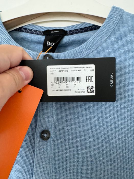 Hugo Boss koszulka z długim rękawem