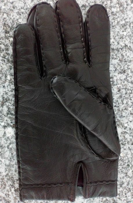 Homem » Luvas de cabedal genuíno da CASA DAS PELES (size M)