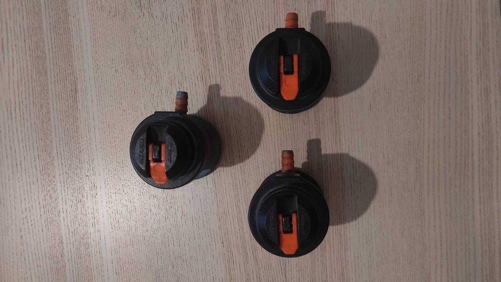 Conjunto de 3 redutores de gás Repsol Butano