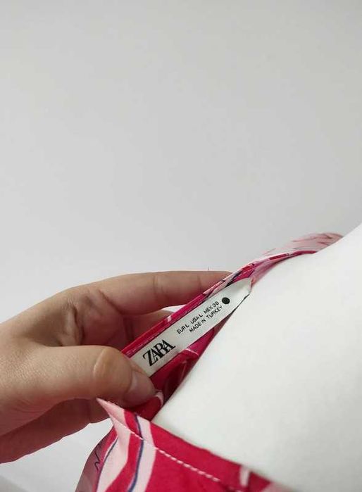 Sukienka mini kopertowa ala kimono Zara M/L | classy elegance glam