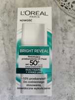 L'Oreal bright reval fluid redukujący przebarwienia spf50