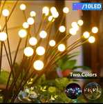 Продам новые садовые светильники на 10 led