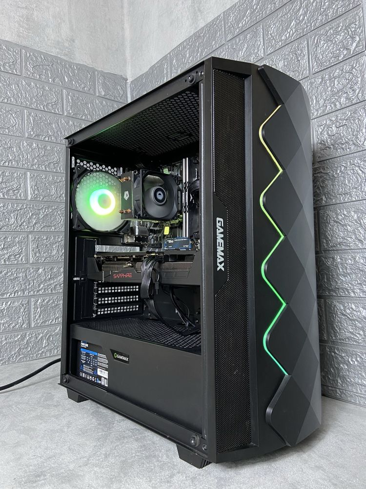 Ігровий ПК,Компьютер(Ryzen 5 5500,DDR4 16GB,RX 5700 8GB,M2 512GB)