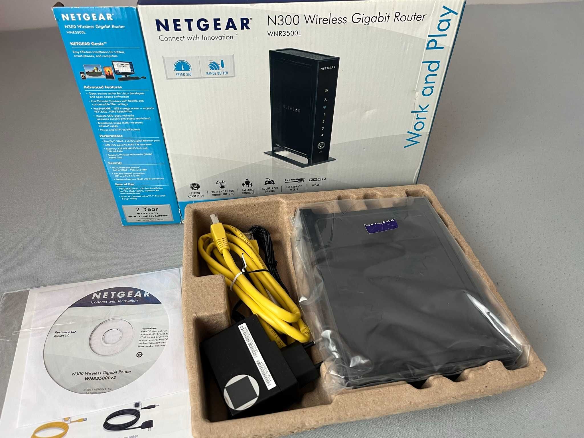 router WNR3500L netgear N300 Wireless Gigabit