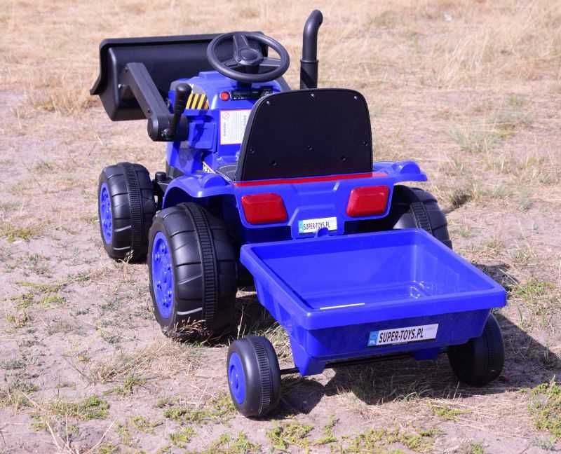 BAWIBUS.PL Traktor KOPARKA NA AKUMULATOR traktorek jeździk pojazd RC