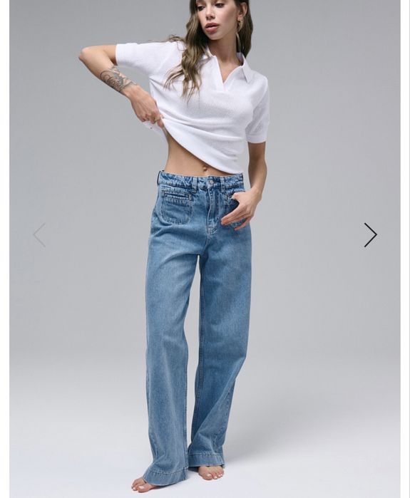 продам джинси wide-leg