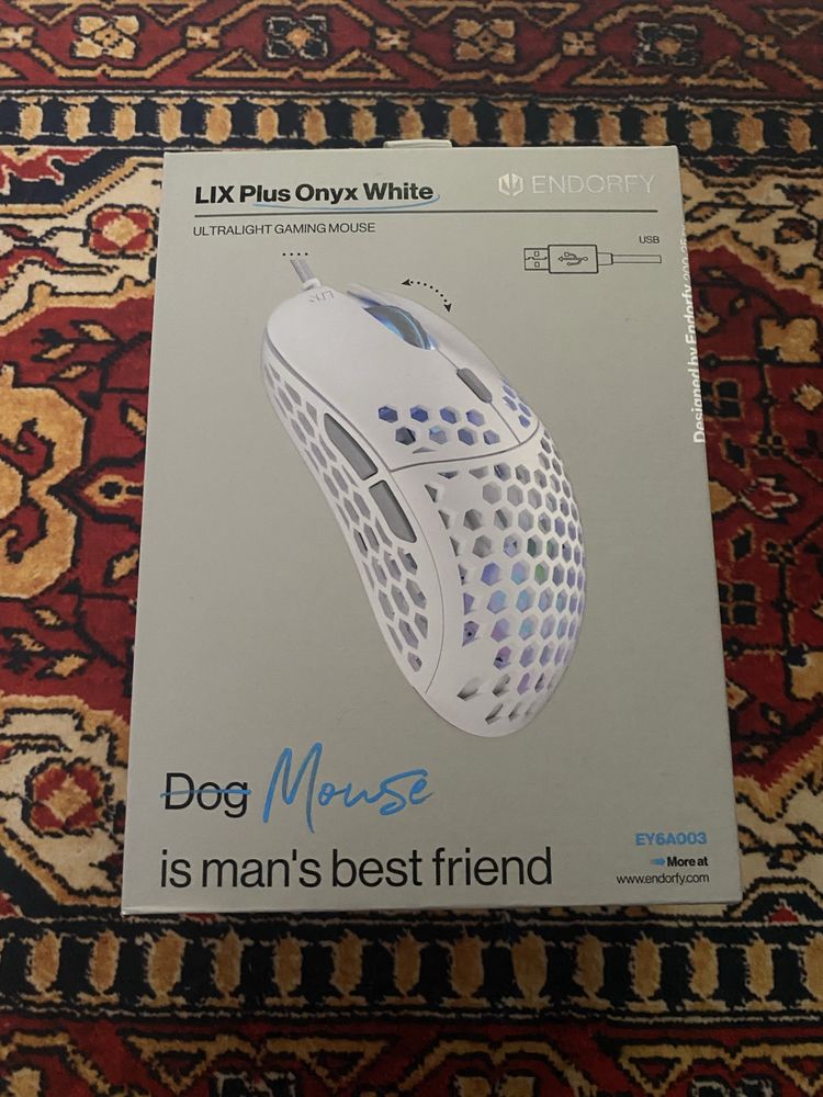 Myszka ENDORFY LIX Plus Onyx white
