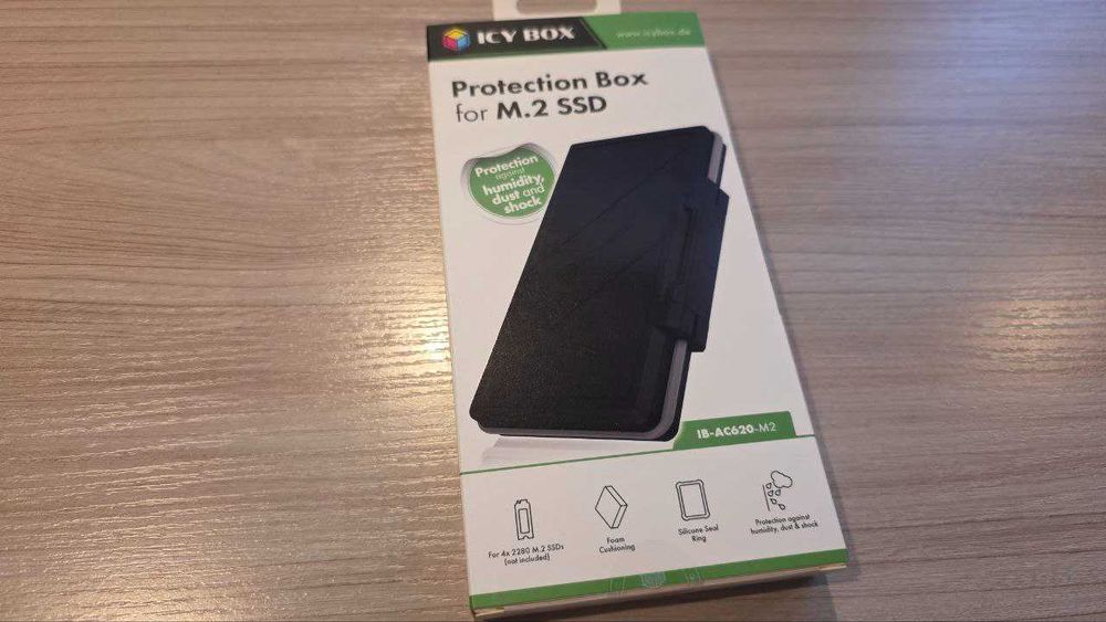 ICY BOX pudełko ETUI obudowa dysk kieszeń SSD m2 M.2 dyski IB-AC620-M2