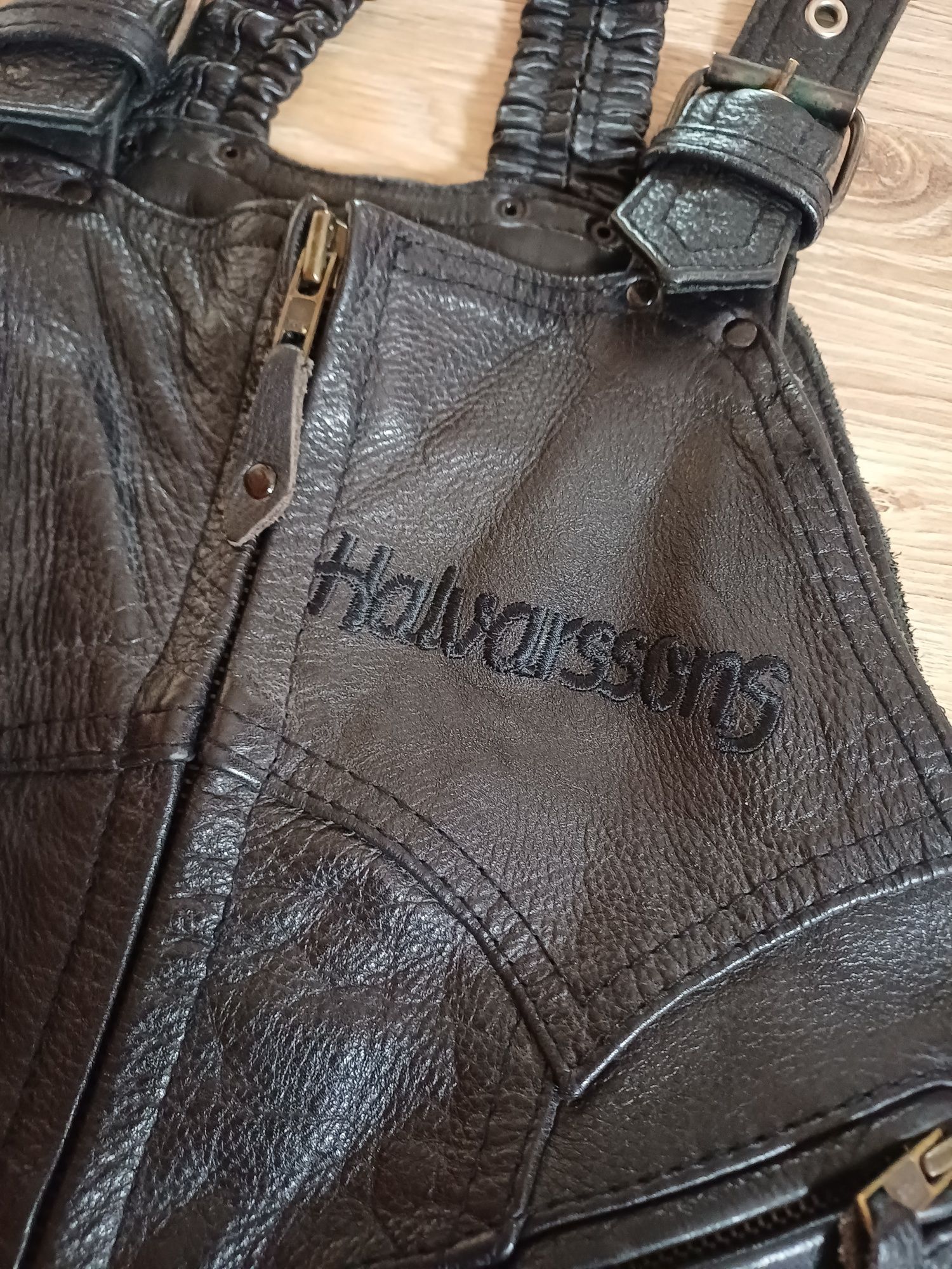 Kombinezon motocyklowy na motor skóra naturalna Halvarssons