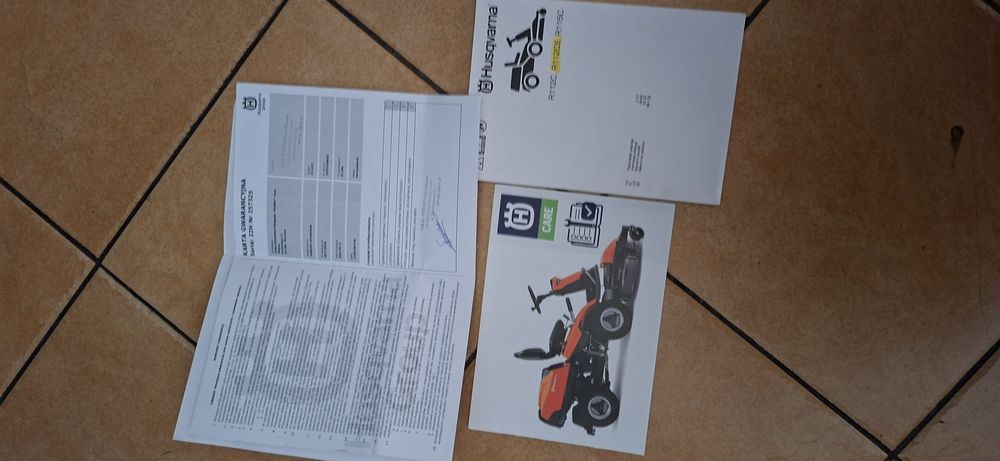 Traktorek husqvarna rider 112c5