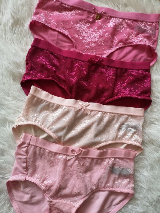 Różowe figi 4 pack Daisy Fuentes