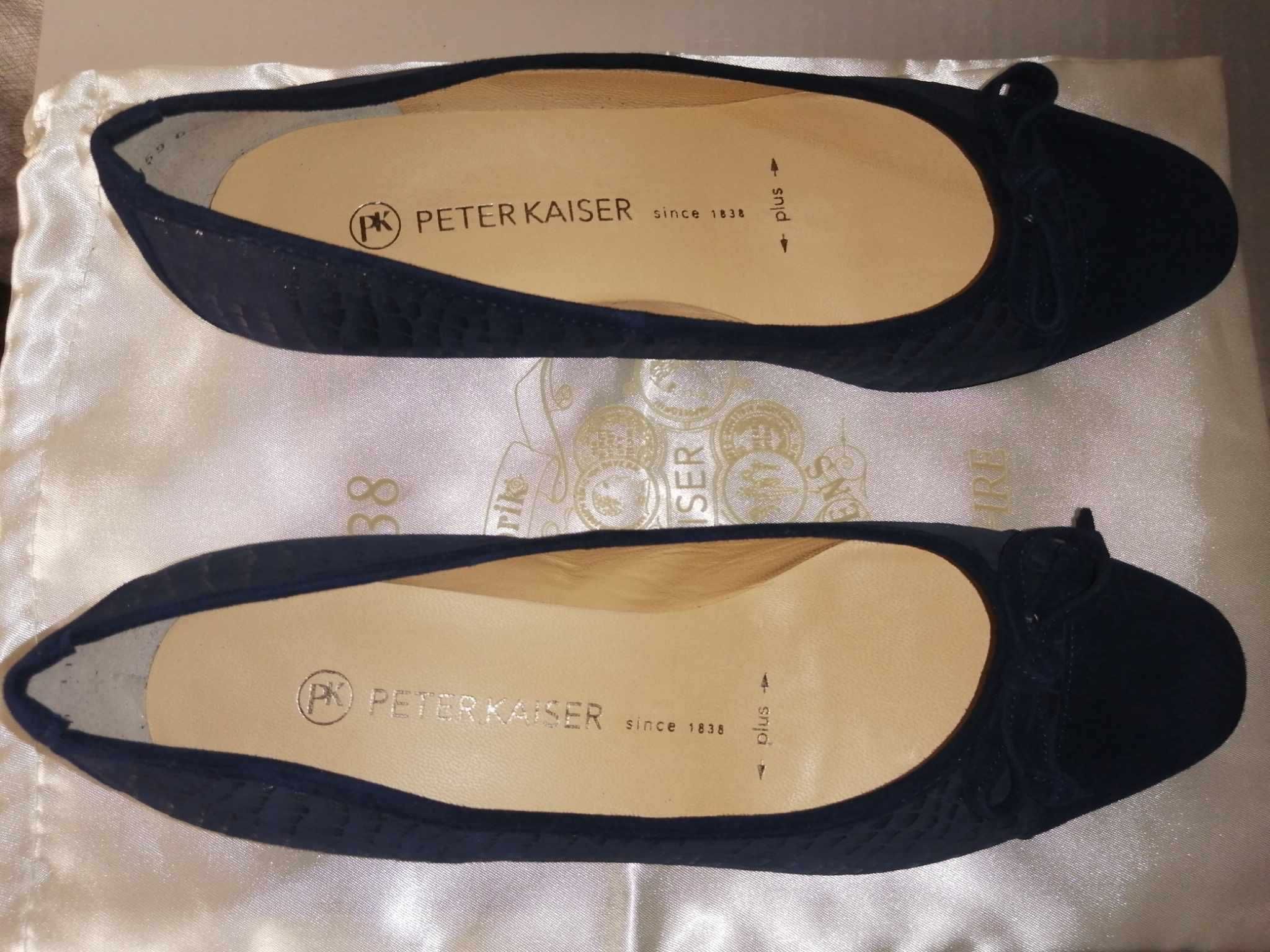PETER KAISER Nouria Nowe Buty Damskie Czółenka 38 Skóra Oryginalne