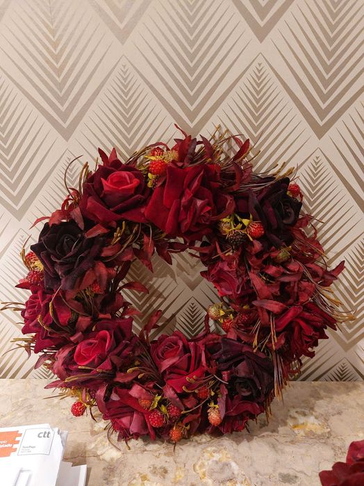 Coroa de flores Natal