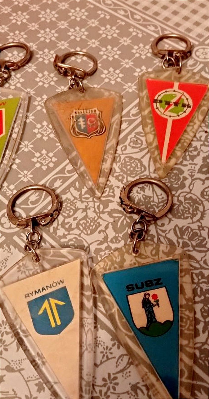 Bryloczki z PRL 9 sztuk