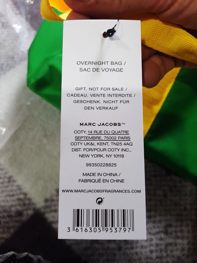 Сумка marc jacobs overnight bag