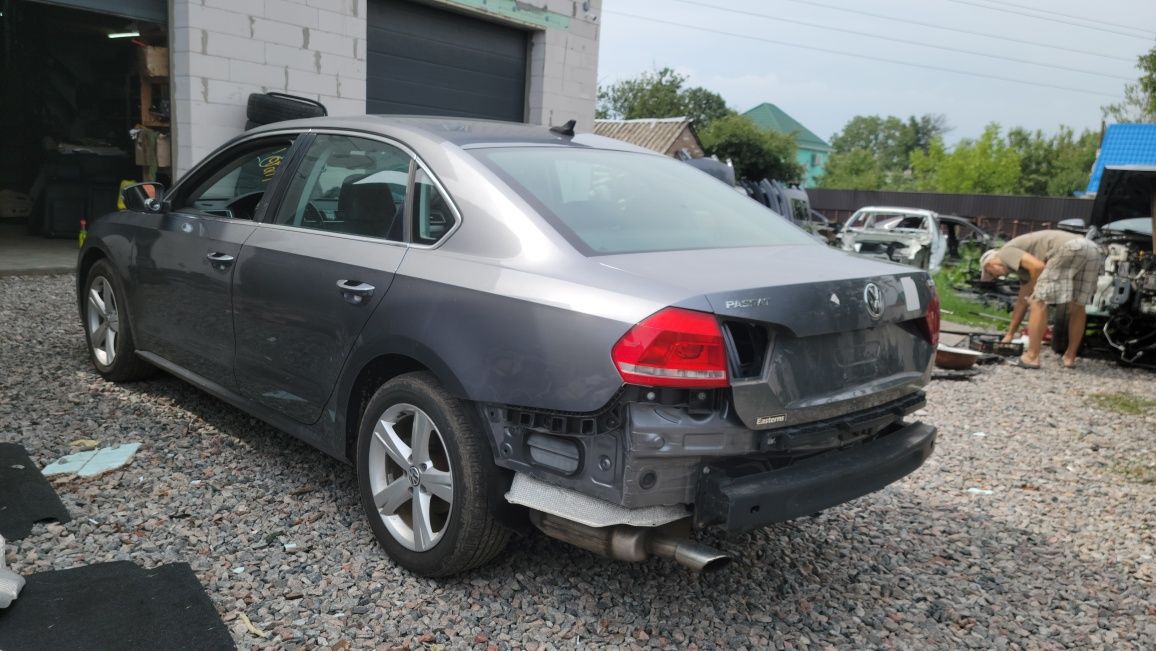 розборка пассат б7 б8 сша 2.5 1.8 шрот запчастини passat b7b8 USA LD7X