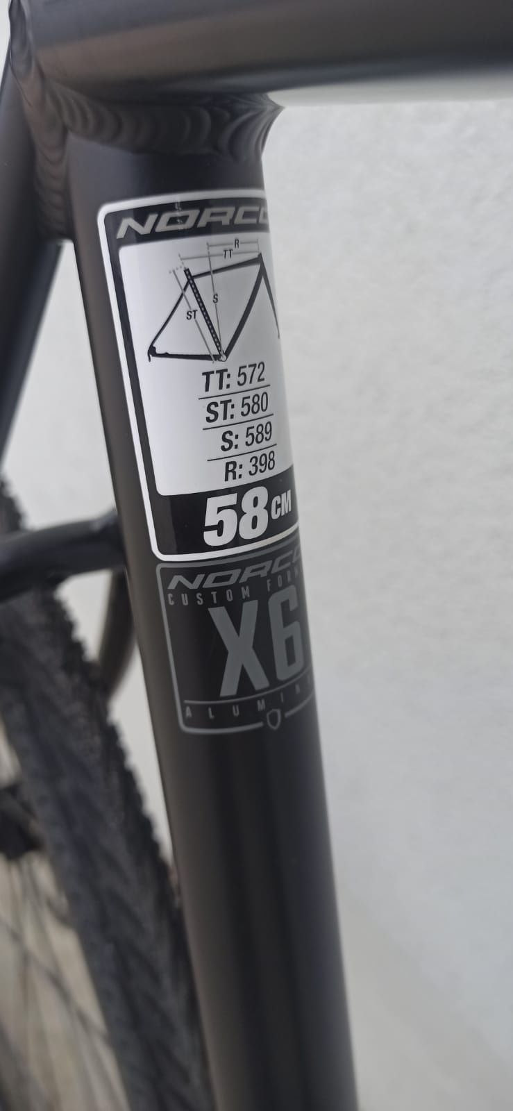 NORCO THRESHOLD A1 (przełaj/gravel), Shimano(sztywna oś), Rozmiar 58