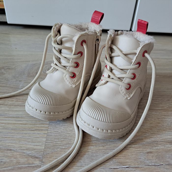 Buty kozaczki kozaki zimowe ciepłe rozmiar 22