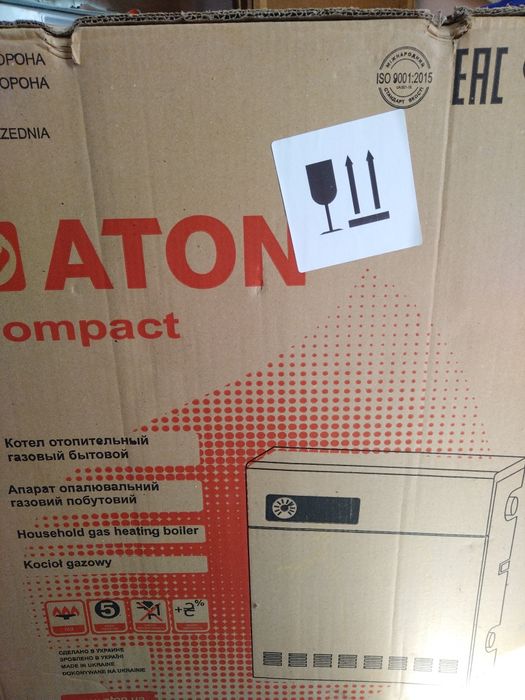Котел газовий Aton Compact 12 EВУ
