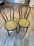 Klasyczne krzesło gięte Thonet – plecionka wiedeńska – rattan