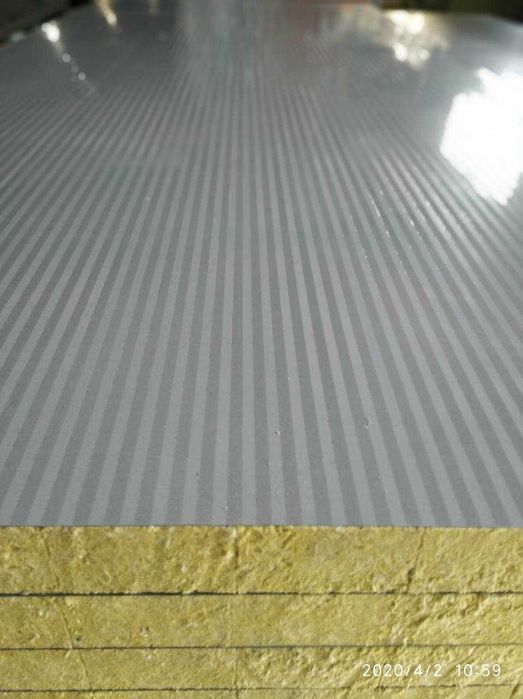 Сендвіч-панелі стінові (піноплвст, вата, ППУ, PIR)