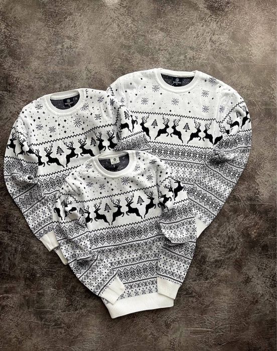 Новорічний светр|Різдвяні светри|Різдвяний світер|Парні светри