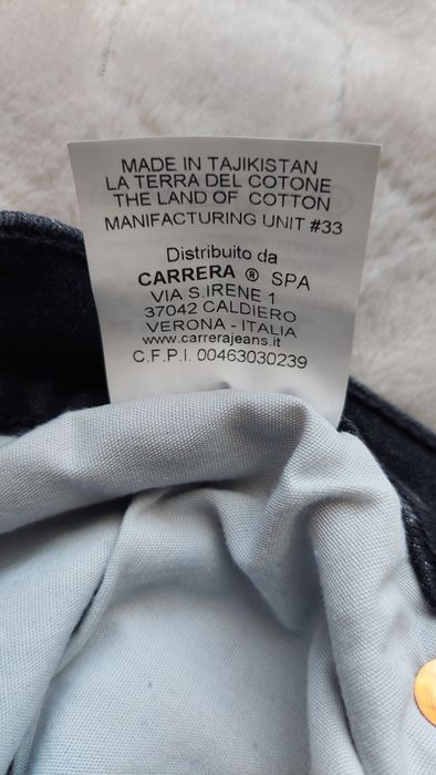 Spodnie jeansowe Carrera XL męskie